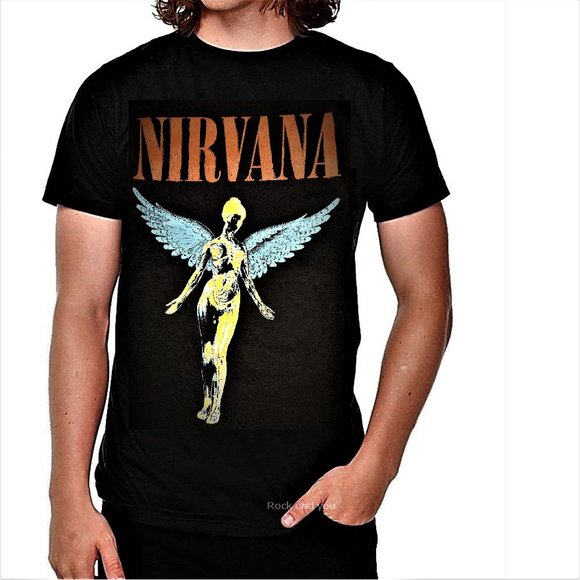NIRVANA Other - Nirvana In Utero grunge punk rock Official T-Shirt XL NWT